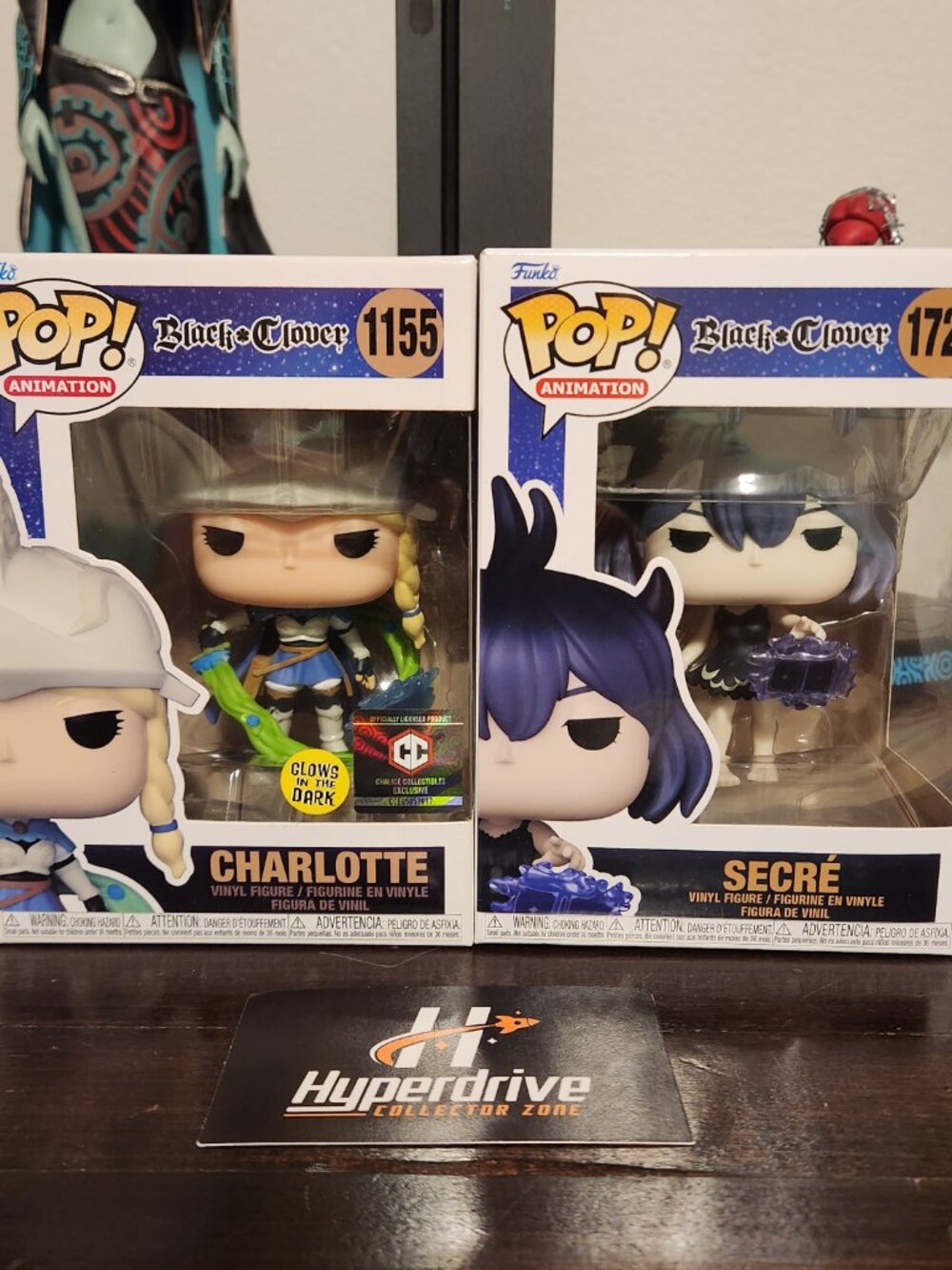 Black Clover Secre & Charlotte Funko Pop! Bundle